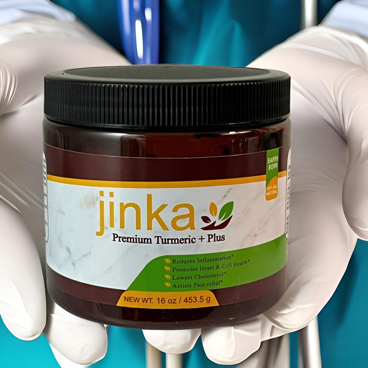 Jinka Premium Turmeric Plus Paste 16oz Health Supplement