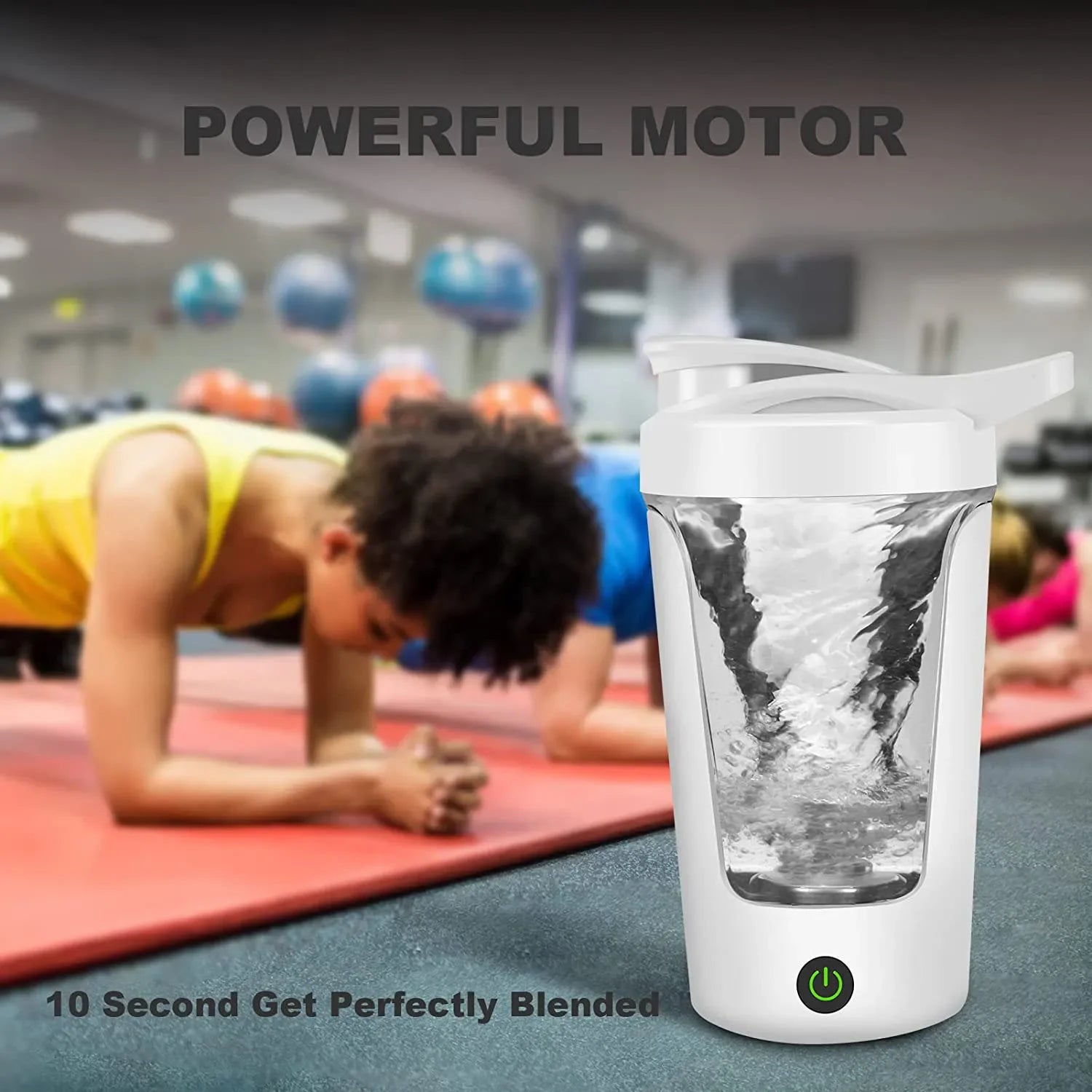 Portable Electric Protein Shaker Bottle 450ml