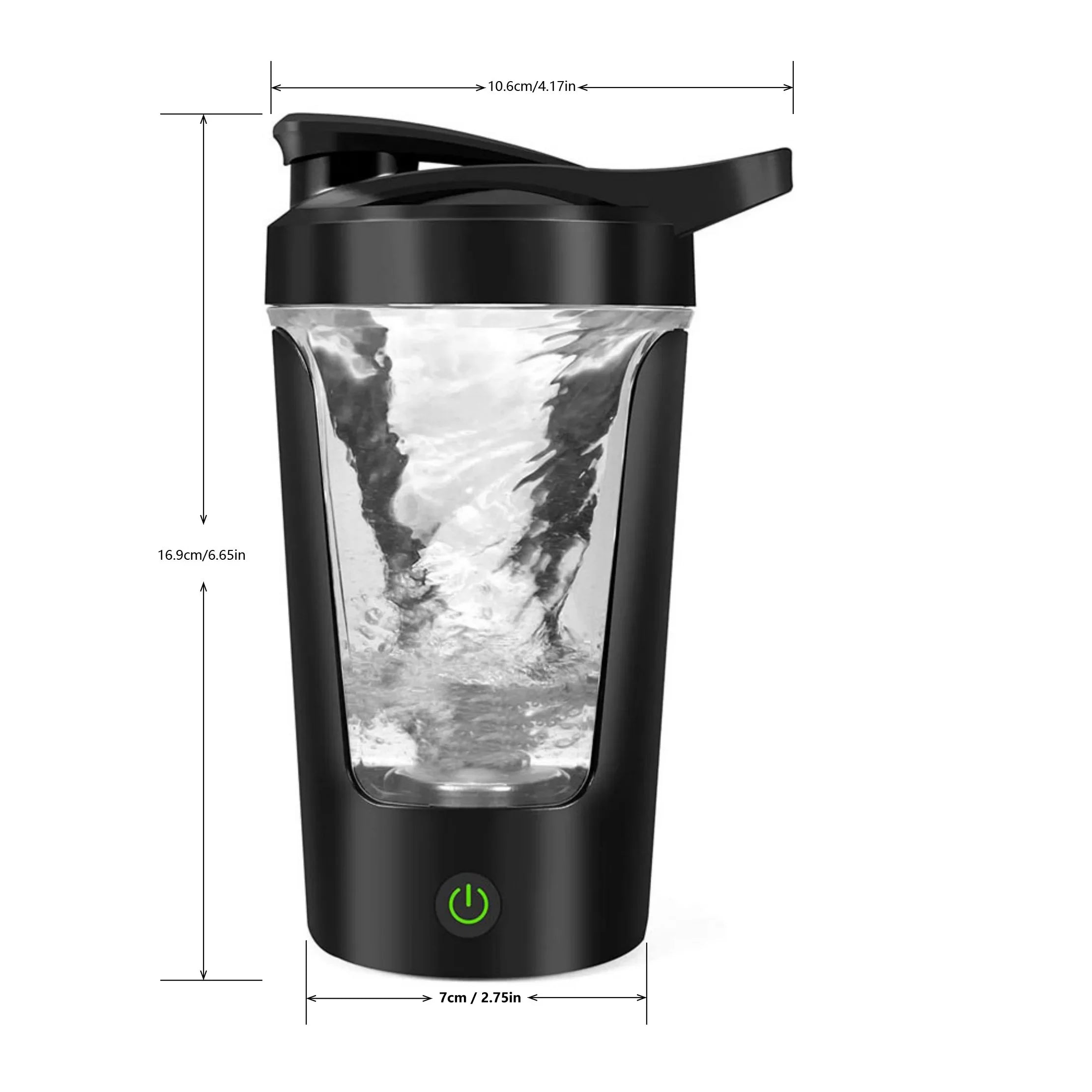 Portable Electric Protein Shaker Bottle 450ml